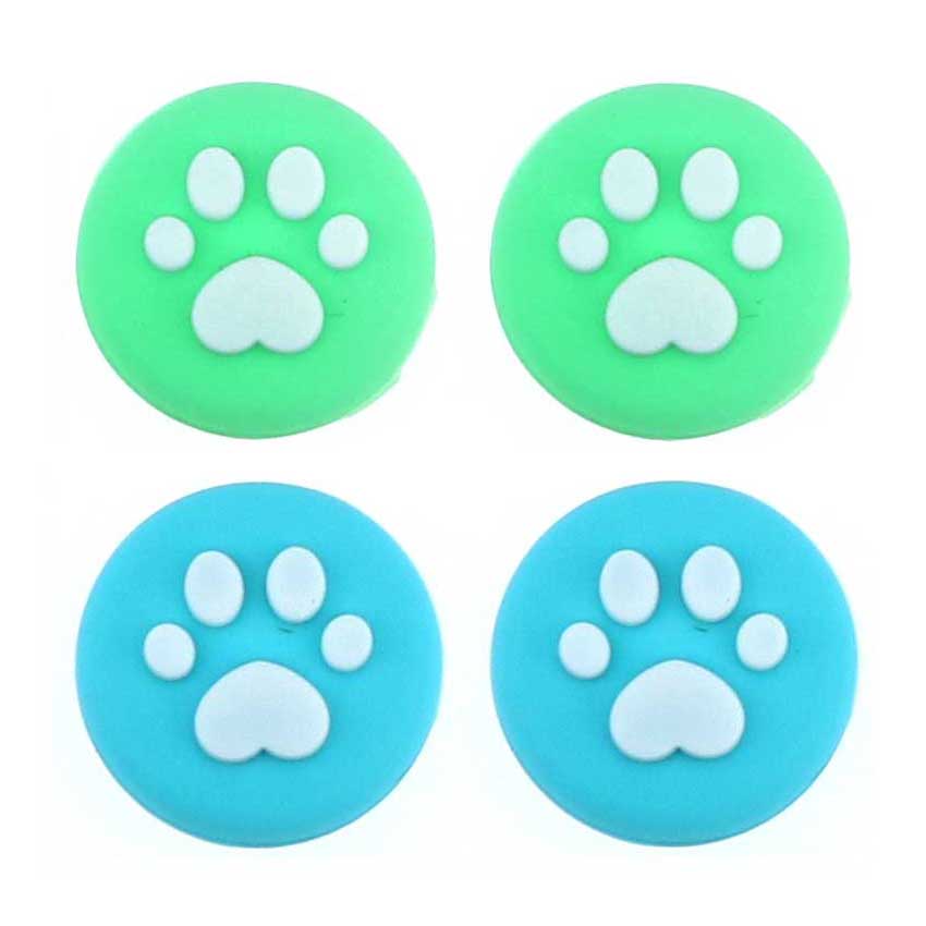 YuXi 4pcs Cat Paw Thumb Stick Grip Cap Joystick Cover For Nintend Switch Lite NS Joy-Con Controller Gamepad Thumbstick Case: B B C C