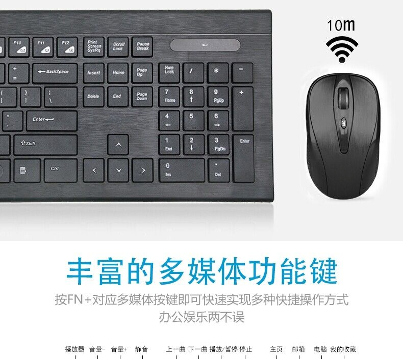 Single USB Dongle receiver adapter for HP Wireless Keyboard Mouse CS300