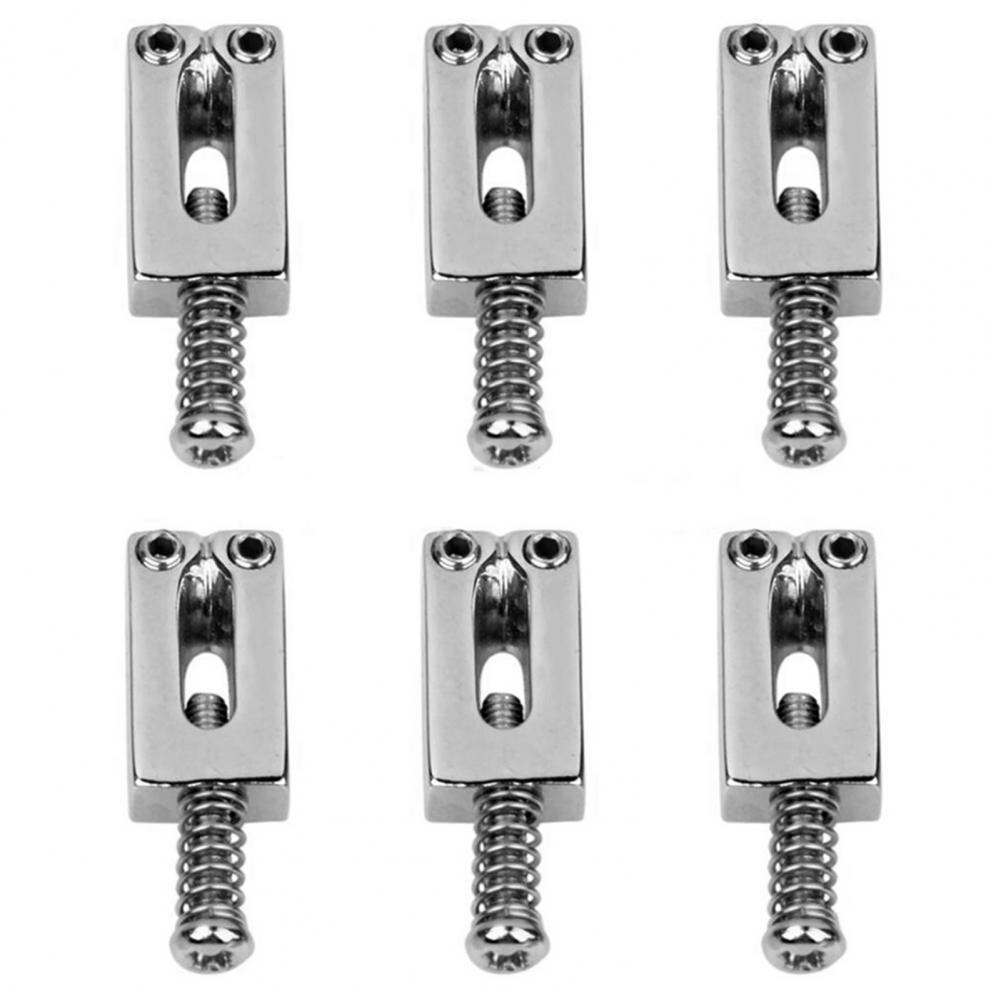 Guitar Saddle Guitar Tremolo Saddles Lightweight Sustain Volume Sturdy Bridge Pull String Code Electric Guitar Saddle