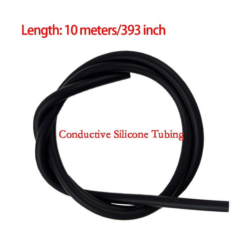 Conductive Silicone Rubber Tube TENS / ESTIM / E-STIM Homemade Electrodes Cock and Ball Cockrings DIY Accessories