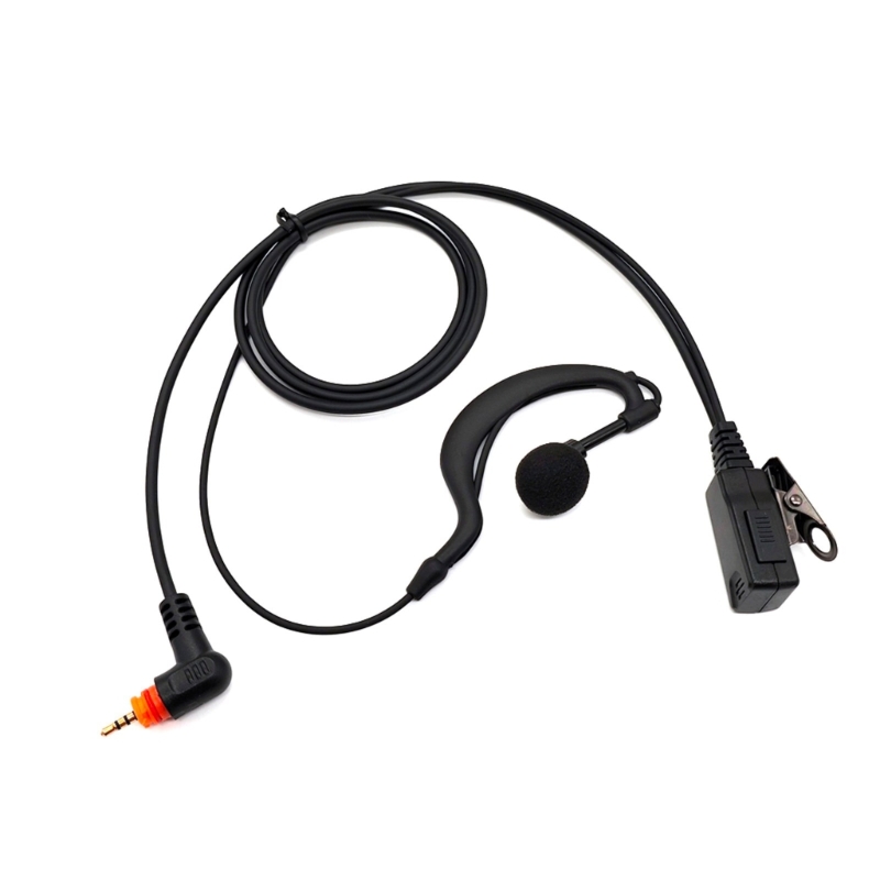 Ørekrokhodesett med ptt-mikrofon for  sl1m sl2m sl2k sl300 sl4000 sl7550 sl7580 sl8050 toveisradioer, , 97cm hovedkabler