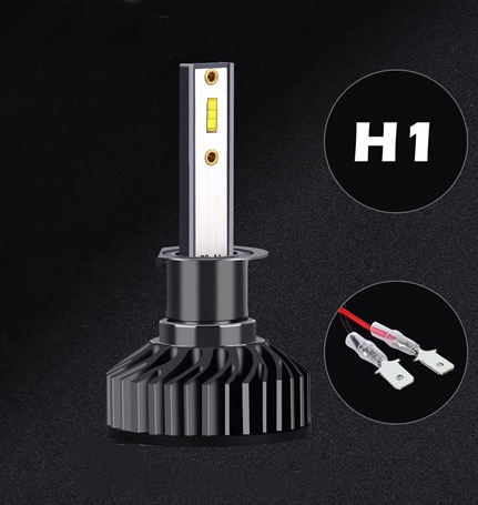 2PCS H7 LED H4 Auto Koplamp Lamp 48000LM 120W COB H1 H8 H9 H11 Licht LED koplampen voor Voertuig Auto CANBU 12V 6000K: WHITE