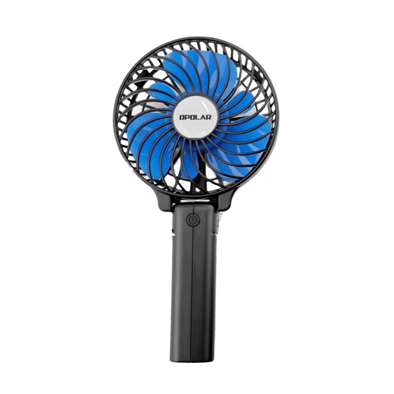 RISE-OPOLAR Handheld Fan 2200MAh USB Rechargeable Fan Portable Mini Hand Held Fan for Home Office Desktop and Travel, 180° Folda: Default Title