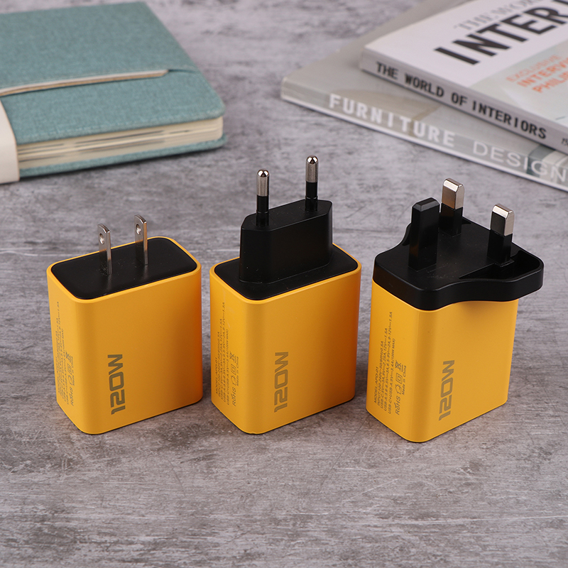 Hurtiglader type  c 120w hurtiglading 3.0 usb-laderadapter til telefon pd usb-lader hurtiglading