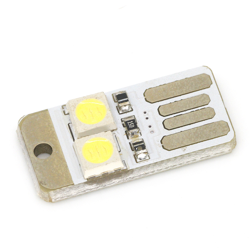 Mini lumière de clavier USB super brillante, 5 pièces, alimentation mobile pour ordinateur portable, veilleuse LED,