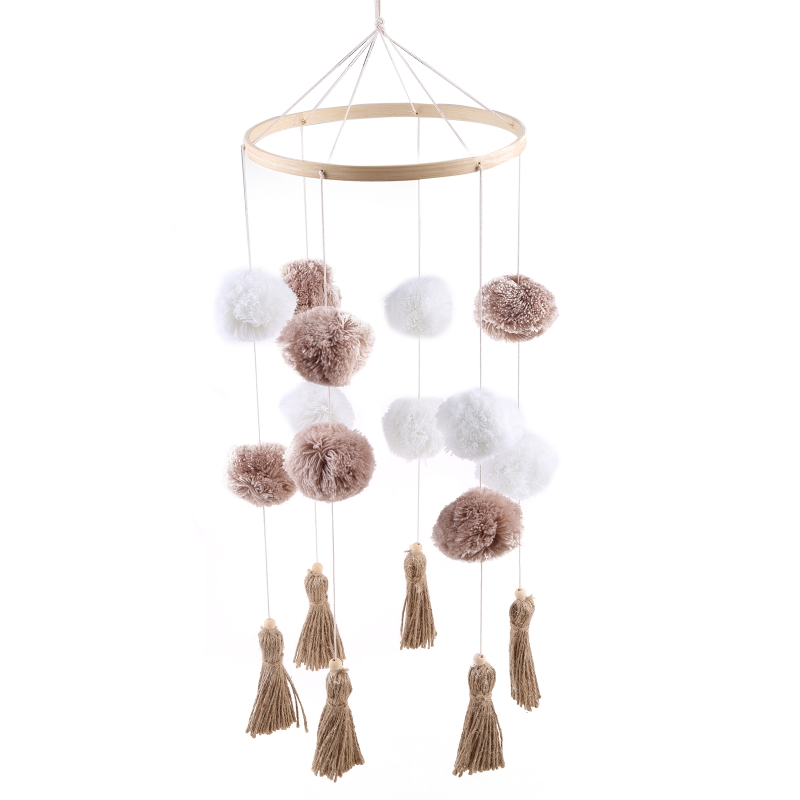 Baby Rammelaar Mobiele Wieg Speelgoed Bed Opknoping Pasgeboren Wind Bell Kinderkamer Decoratie N1HB: 17