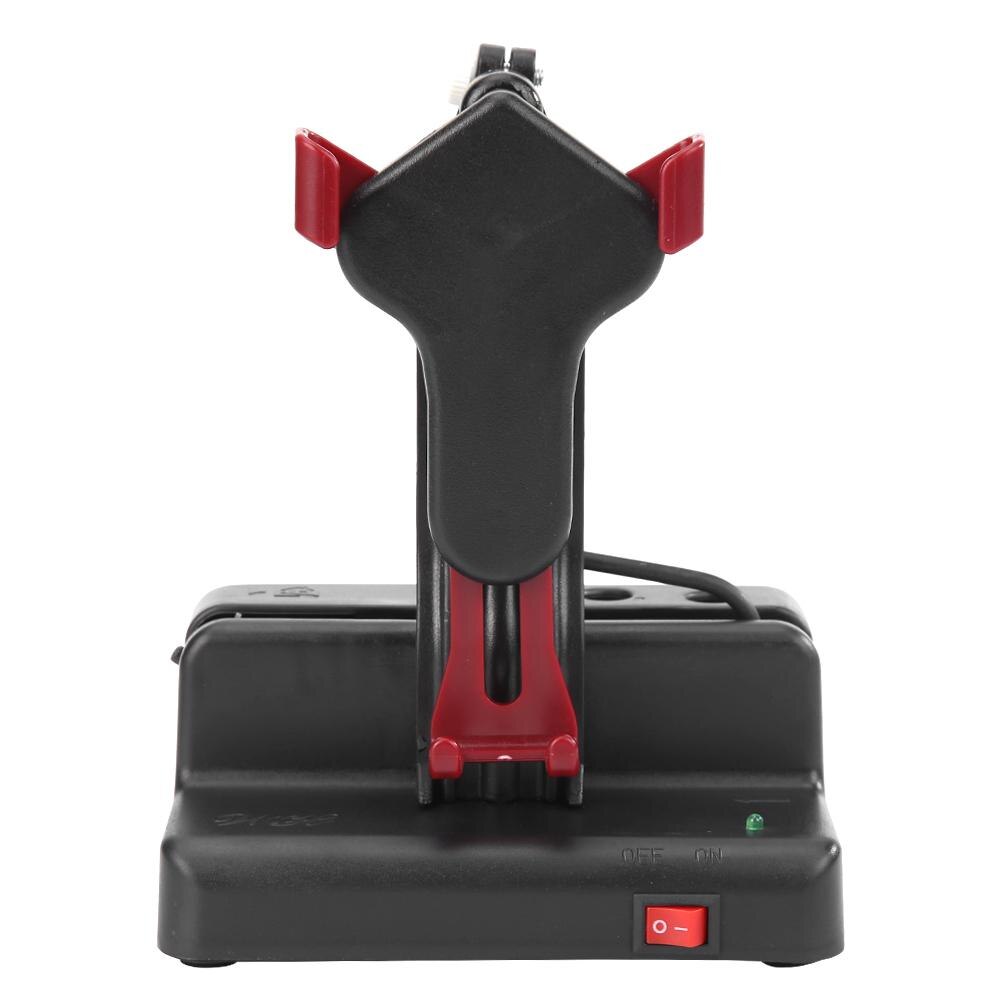 Stop motion stand shaker mobiltelefon wiggle enhed automatisk telefon swing motion trin stigende ryste skridttæller holder: Vandmelon rød