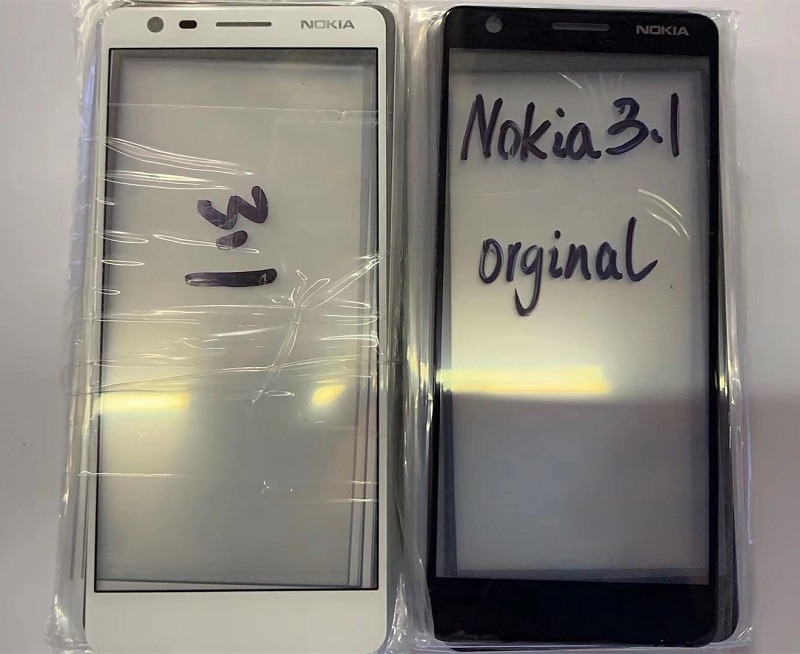 3.1 écran extérieur pour Nokia 3.1 NK avant écran tactile LCD écran d'affichage sur verre couverture lentille téléphone réparation remplacer la pièce