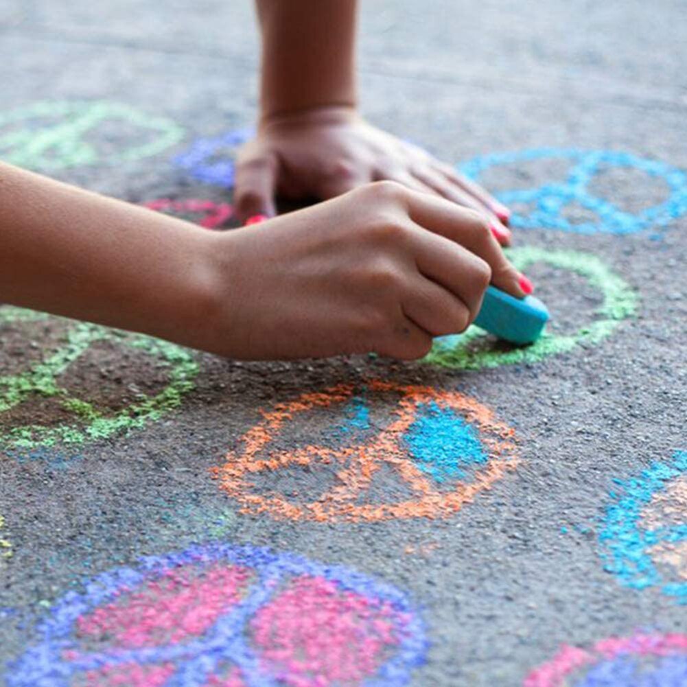 Sidewalk Kit De Pinceaux Peinture à La Craie Pour Enfants - Brosse Et Pochoirs Créatifs Extérieur Sidewalk Kit De Pinceaux Peinture à La Craie Pour Enfants - Brosse Et Pochoirs Créatifs Extérieur
