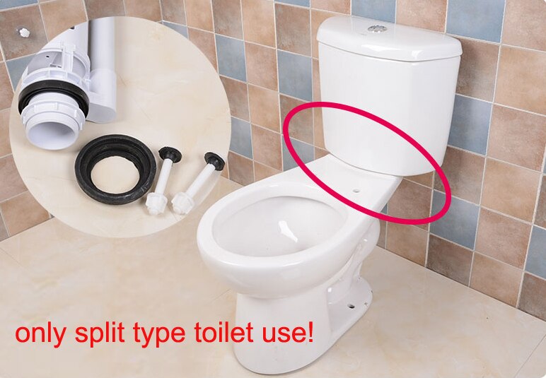 Toilet tank fittings kit retractable telescopic outlet inlet valve Dual