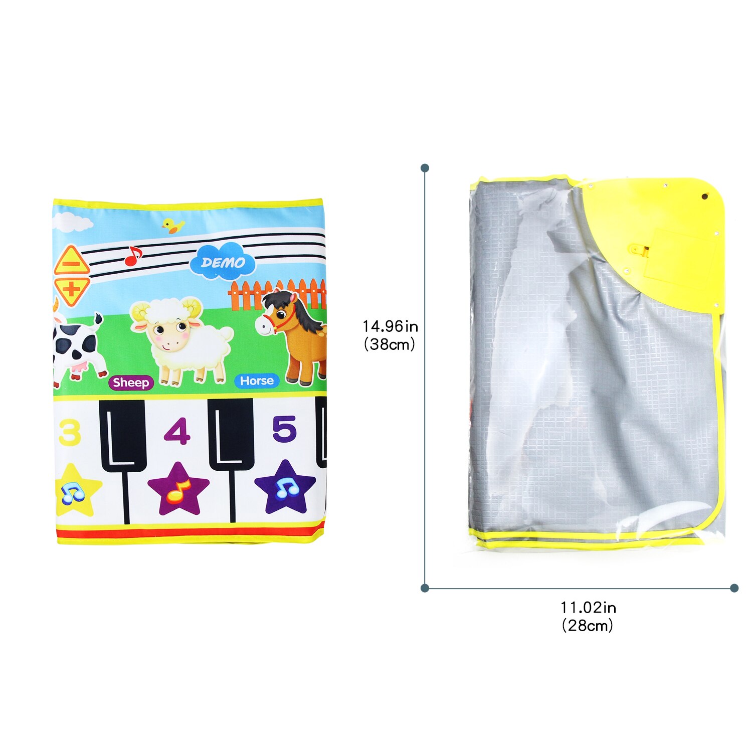 Toetsenbord Muziek Mat Playmat Educatief Musical Tapijt Multifunctionele Kinderen Piano Tapijt Baby Kruipen Mat Voor Kids Peuters