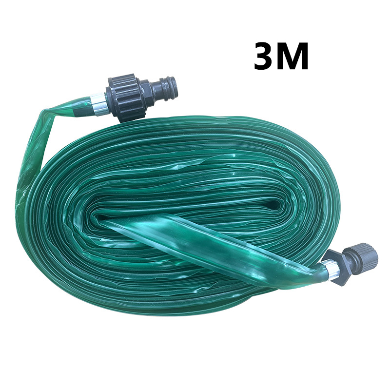 Sprinkler Soaker Slang Druppelslang Sprinkler Set Tuin Gazon Water Irrigatie Spray Slang Voor Tuin Gazon Irrigatie Systeem: WHITE