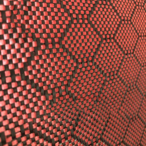 Tela de fibra de carbono 3K 240gsm, tejido Jacquard Hexagonal, 50cm de ancho