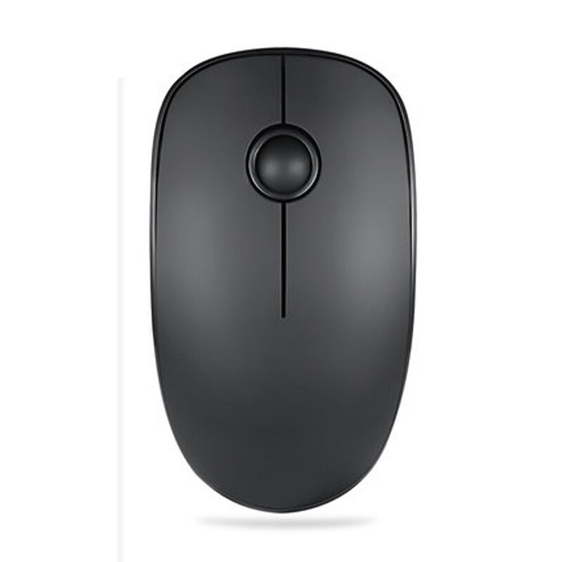 2.4G bezprzewodowa mysz 1000 DPI dziewczyny słodkie zwierzaki cicha mysz robić gier dla Macbook Lenovo ergonomiczna laptop komputer stancjonarny myszka gracz: czarny