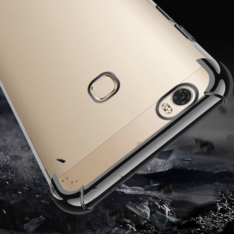 Caso macio tpu para huawei honor note 8 caso ultra fino transparente chapeamento brilhando casos para honra note8 misturado capa de silicone