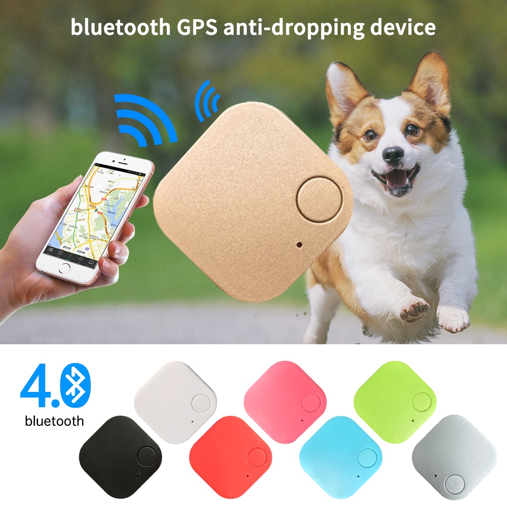Bluetooth-trackere bærbar gps-tyverisikringsudstyr til køretøj til børn, kæledyrs taske, tegnebogsposer