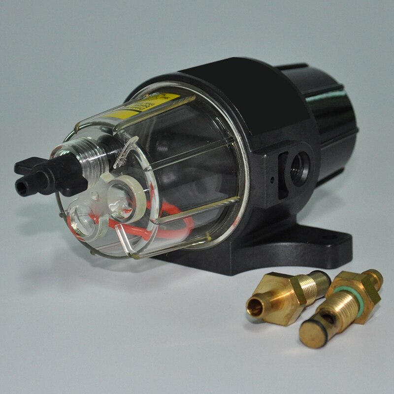 UF-10K Yacht Stiefel Benzin Motor- Kraftstoff Filter Wasser Separator Montage-Klar Schüssel Alle Außenbordmotoren Kraftstoff Panzer