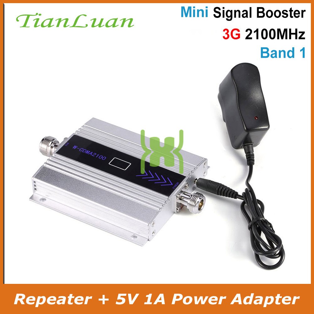 TianLuan 3G Ripetitore 2100MHz Repeater LCD WCDMA 2100 MHZ Handy mini Signal Booster UMTS Handy Verstärker band 1