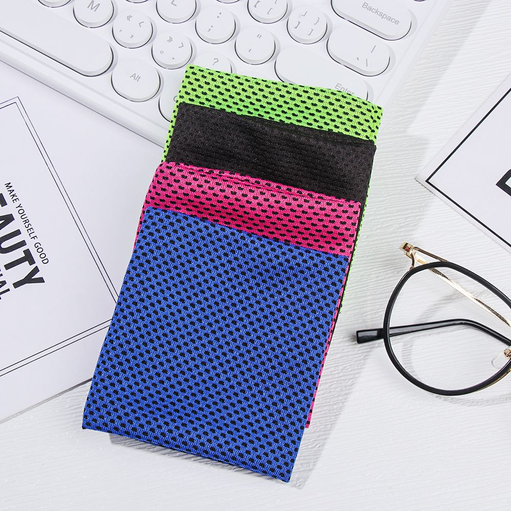 1 pc ice cooling wrist brace support breathable tennis armband wrap sports sweatband for gym yoga volleyball hand sweatband