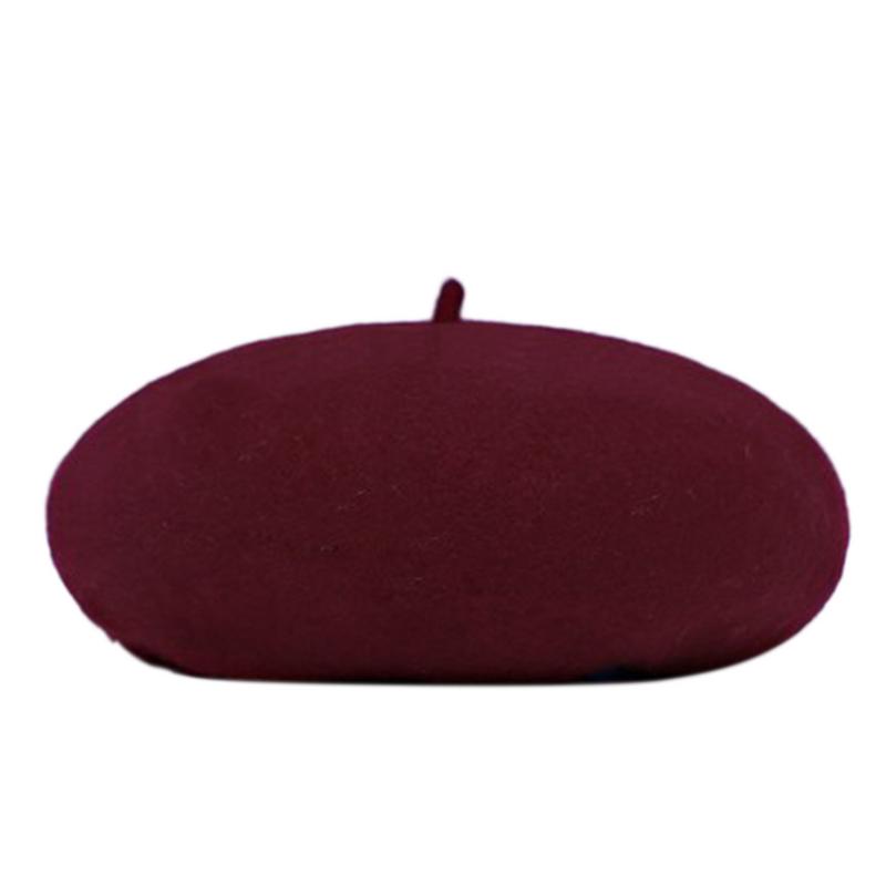Dam vintermössa basker kvinnlig ullkeps 16 färger kvinna casual hattar mössor svart vit grå rosa boinas de mujer