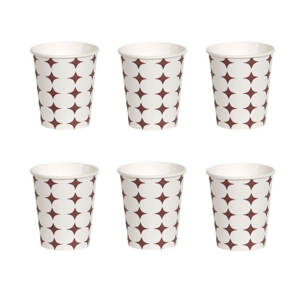 Vasos de papel 100 Uds vasos de papel para bebidas y bebidas frías Vasos desechables de cartón para fiestas tazas de café de yogur hechas en Turquía
