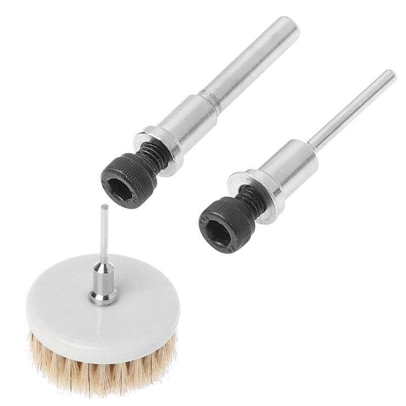 Varilla de acero inoxidable de 3mm y 6mm para cepillo, alfombra, sofá, herramienta de limpieza de muebles de madera para taladro eléctrico, cepillo de pulido, machine-M20