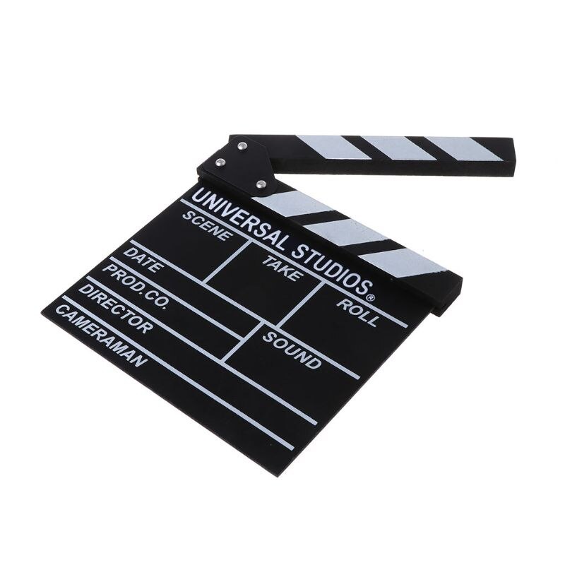 Film Director's Clapper Board Movie Scene Clapboard Photography Props
