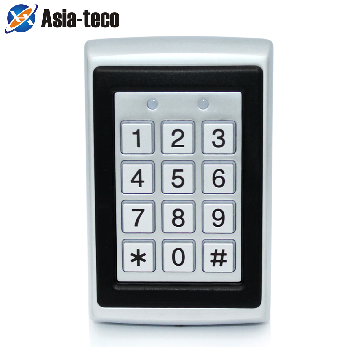 RFID Metall Zugriff Kontrolle em Kartenleser Tastatur W/ 2000 Benutzer 125KHz Kartenleser Tastatur Schlüssel Anhänger Tür zugang: Zugriff Kontrolle