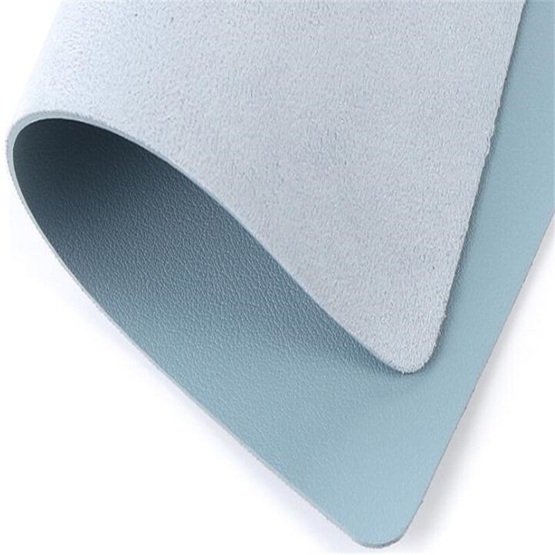 Muismat Leuke Mat Voor Muis 21X26Cm Mat Voor Muizen Kawaii Pu Leer Waterdicht Cup Matten deskpad Meisjes