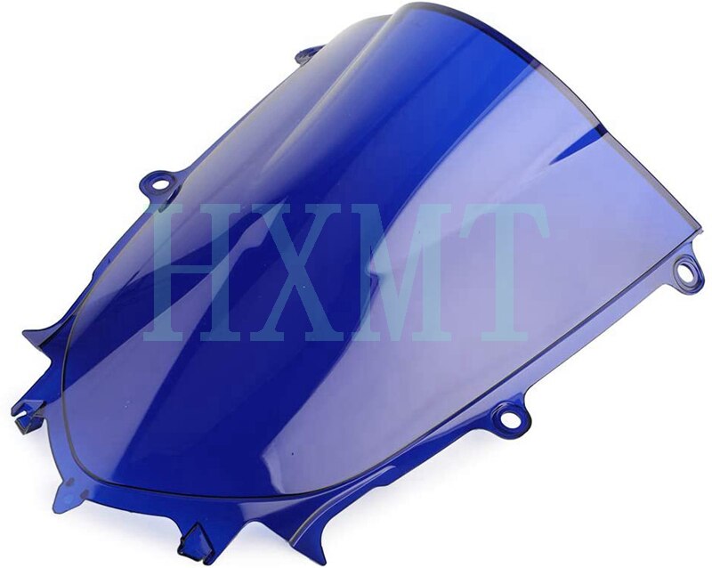 Parabrisas de doble burbuja para motocicleta Yamaha YZF 600, R6, , , , , YZFR6: blue