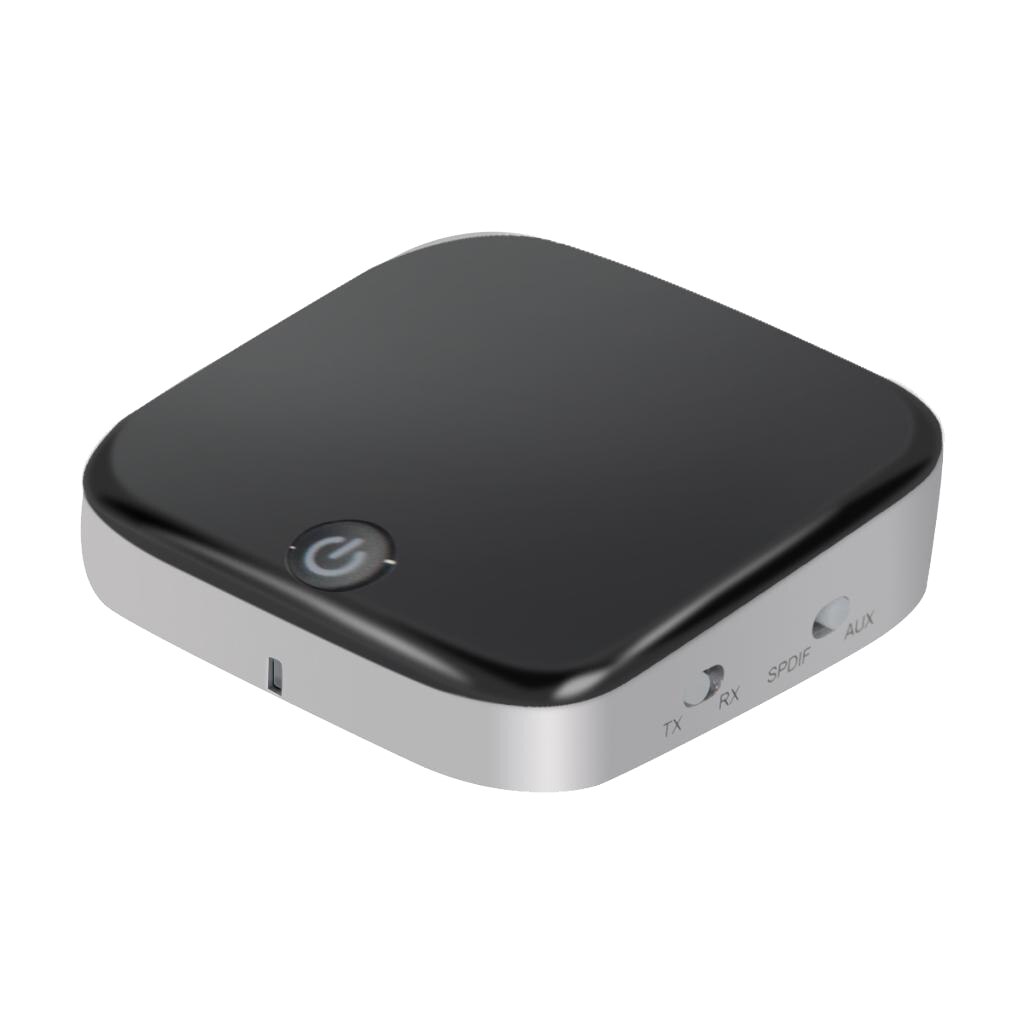 High HIFI Music 2-in-1 Bluetooth 5.0 Transmiter Receiver A2DP Black
