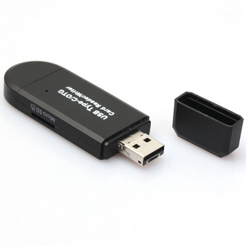 マルチ3 1カードリーダーでスマートotgマイクロusb/USB2.0/タイプcアダプタsd tfメモリカードリーダーpc