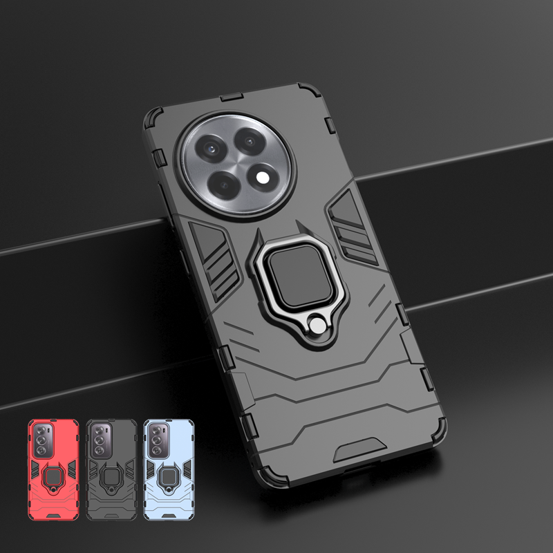 Rüstung stoßfest magnetische Ring Ständer Halter Fall für Oneplus 13R Oneplus13R One Plus ACE5 1 + ACE 5 Pro zurück Abdeckung