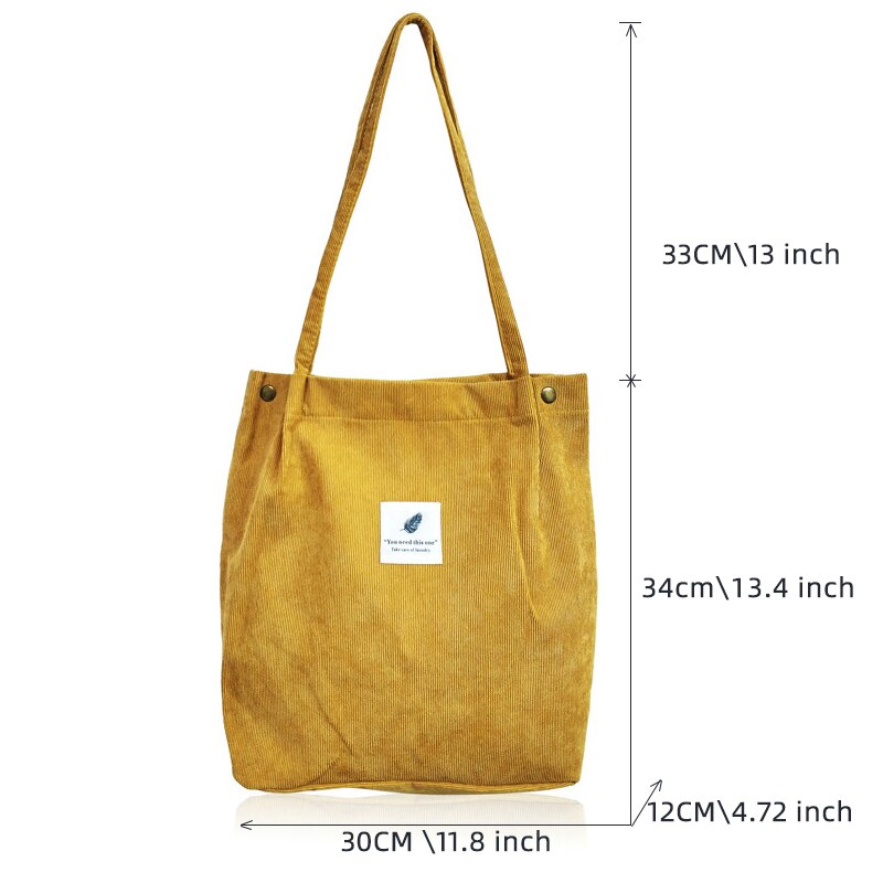 PUBGS, bolso de mujer, bolso de hombro informal, bolso de mano de loneta, alta capacidad, plegable, reutilizable, bolso de compras de pana para niña