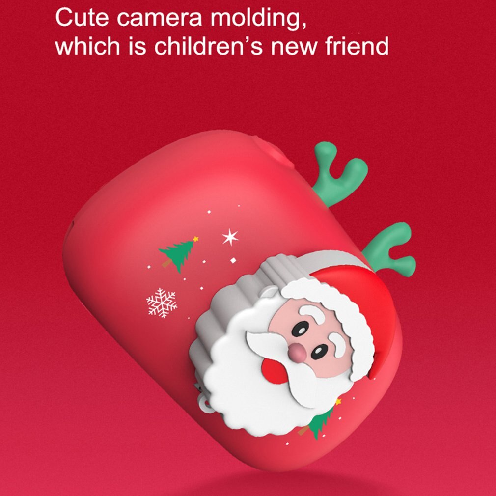 Christmas Limited Edition Children Mini Camera Cute Cartoon Christmas Children Digital Camera For Christmas For Kid