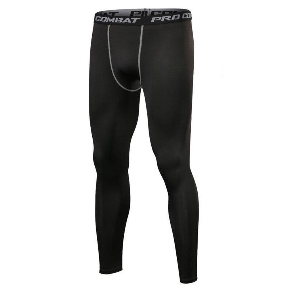 Pantalones de Fitness ajustados para hombre, mallas de entrenamiento para correr de secado rápido, SAL99: M / gray line