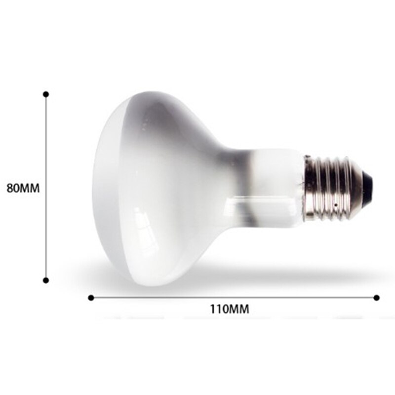 110V/220V Reptile Basking Spot Climb Pet Lamp UVA Basking Spot Heat Lamp Life Waterproof Turtle Heating Bulb Habitat Lighting: 110V 25W