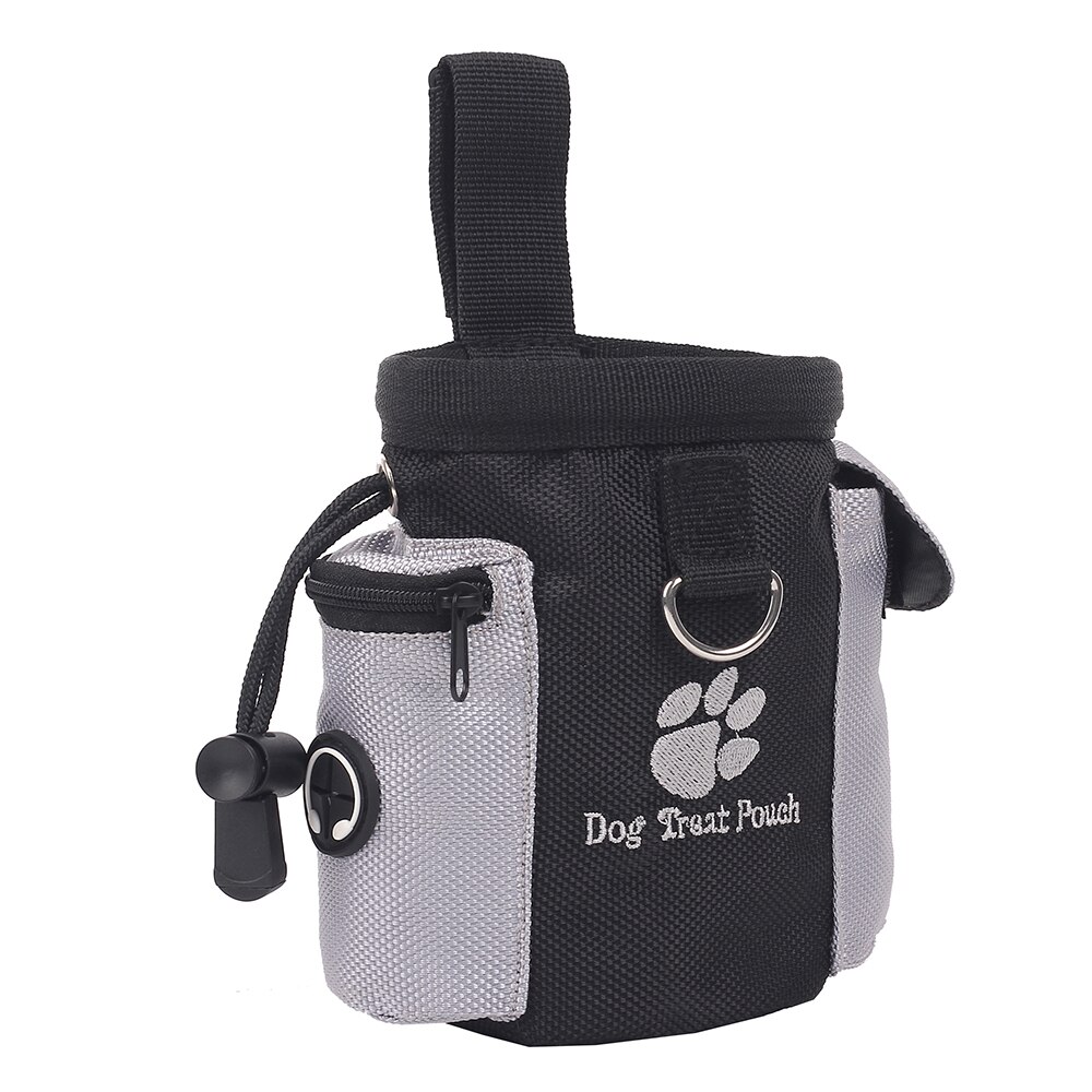 Pet Dog Treat Bag Portable Outdoor Dog Obedience Agility Training Bag Detachable Feed Storage Pocket Puppy Bait Snack Waist Bags