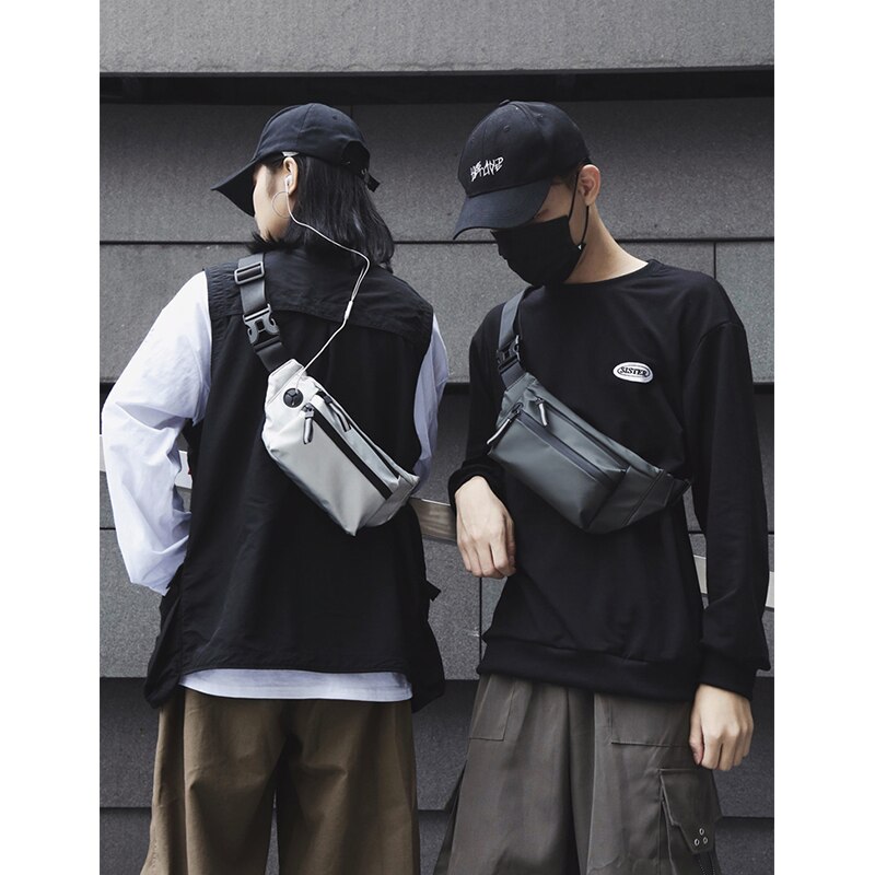Waterproof Man Waist Bag Fanny Pack Chest Pack Outdoor Crossbody Bag Large Capacity Unisex Belt Bags Hip Waist Packs