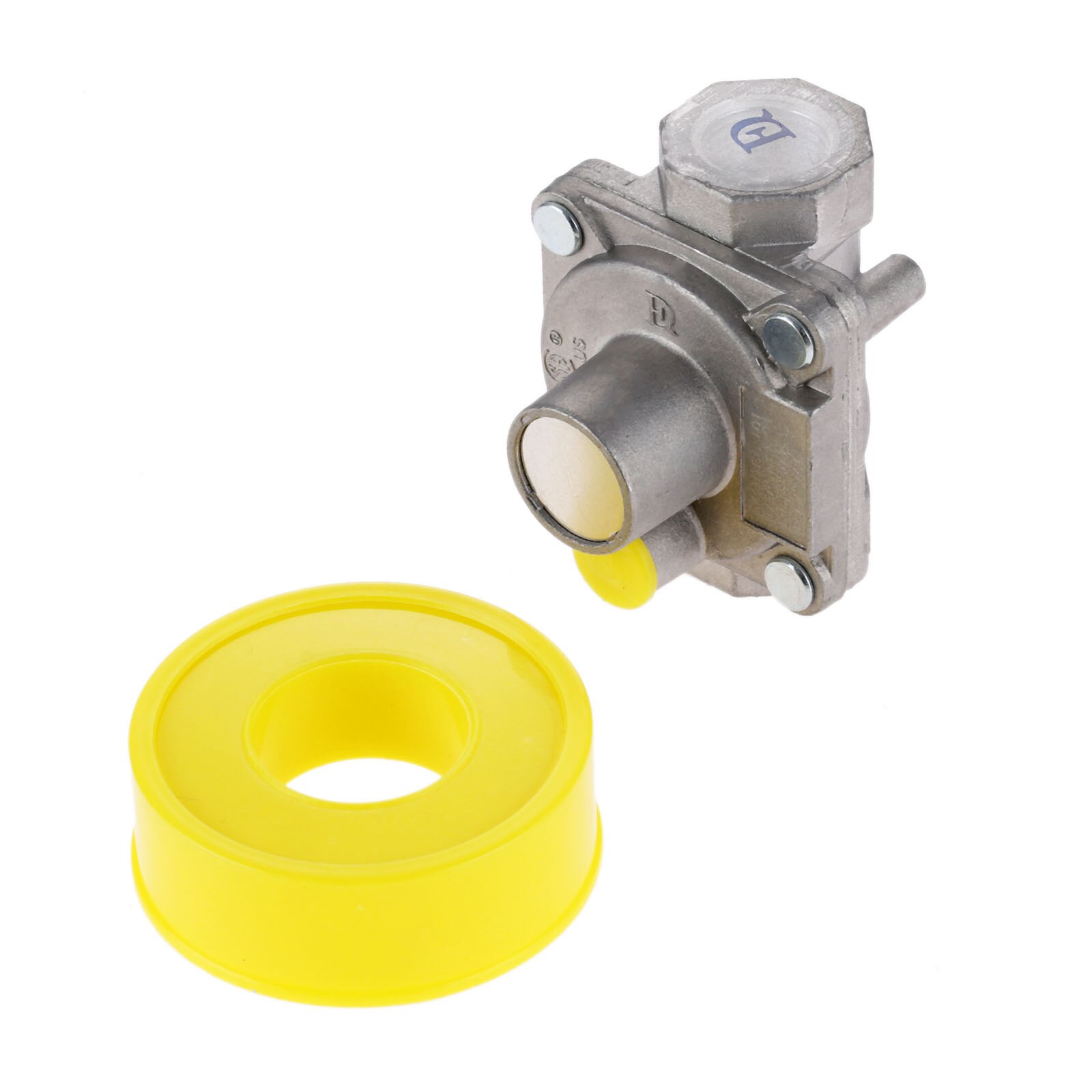 1kit 3/8 NPT Regulator for NG Gas NPT Natural Gas Low Pressure Regulator 5 Water Column Range with Gas Line Pipe Thread Tape