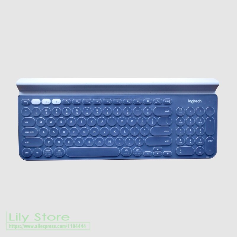 For LOGITECH K780 Multi-Device Wireless Keyboard Silicone Dustproof mechanical Wireless Bluetooth keyboard Cover Protector skin