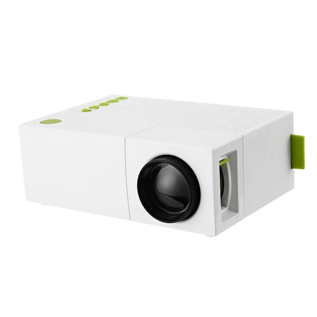 Mini Projector 320x240 Pixels Supports 1080P YG-300 HDMI USB 3.5mm Audio Portable Home Media Player
