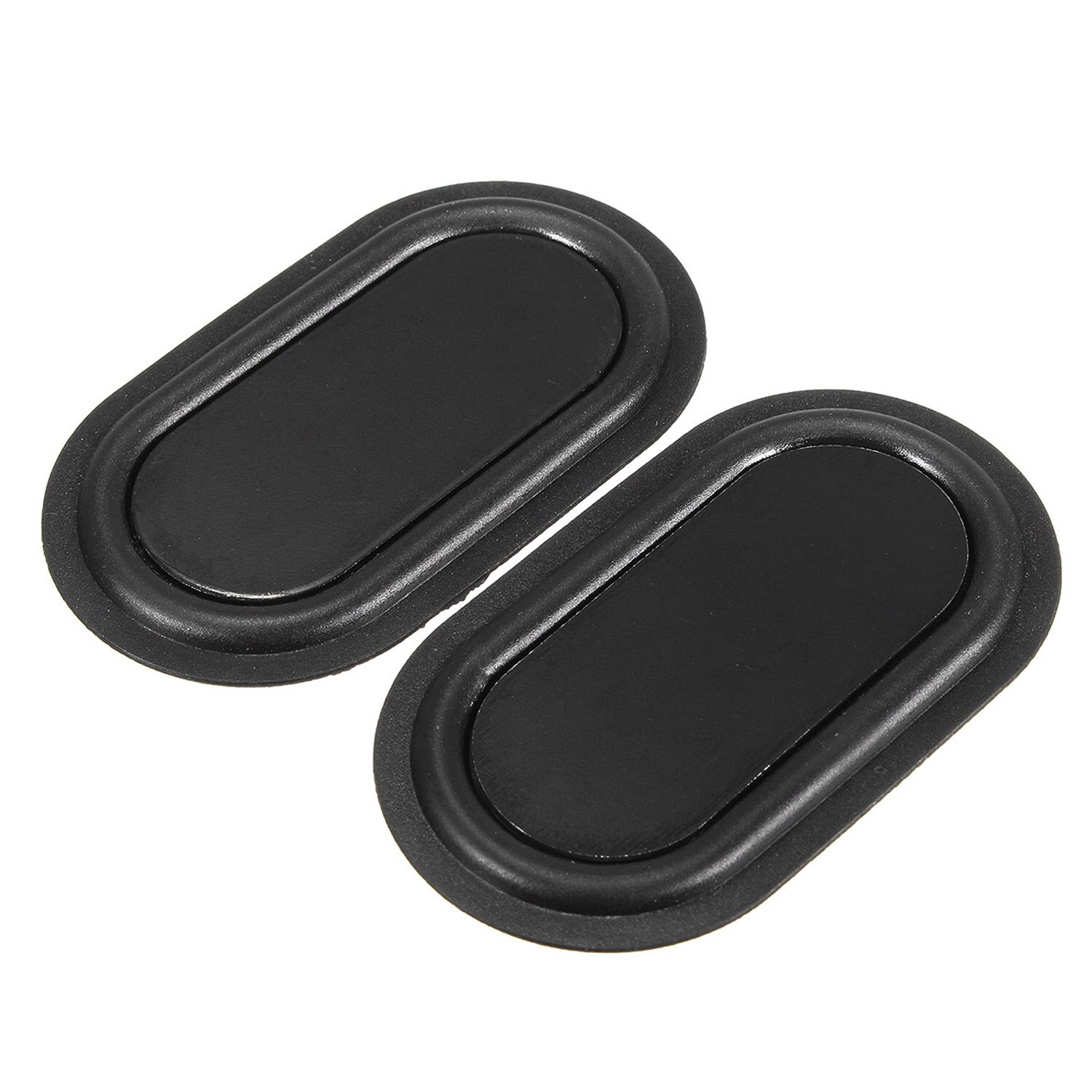 Gosear 1 par = 2 piezas 80 x x 40mm altavoces radiador pasivo placa auxiliar placa de vibración de graves de goma duradera accesorios de altavoz