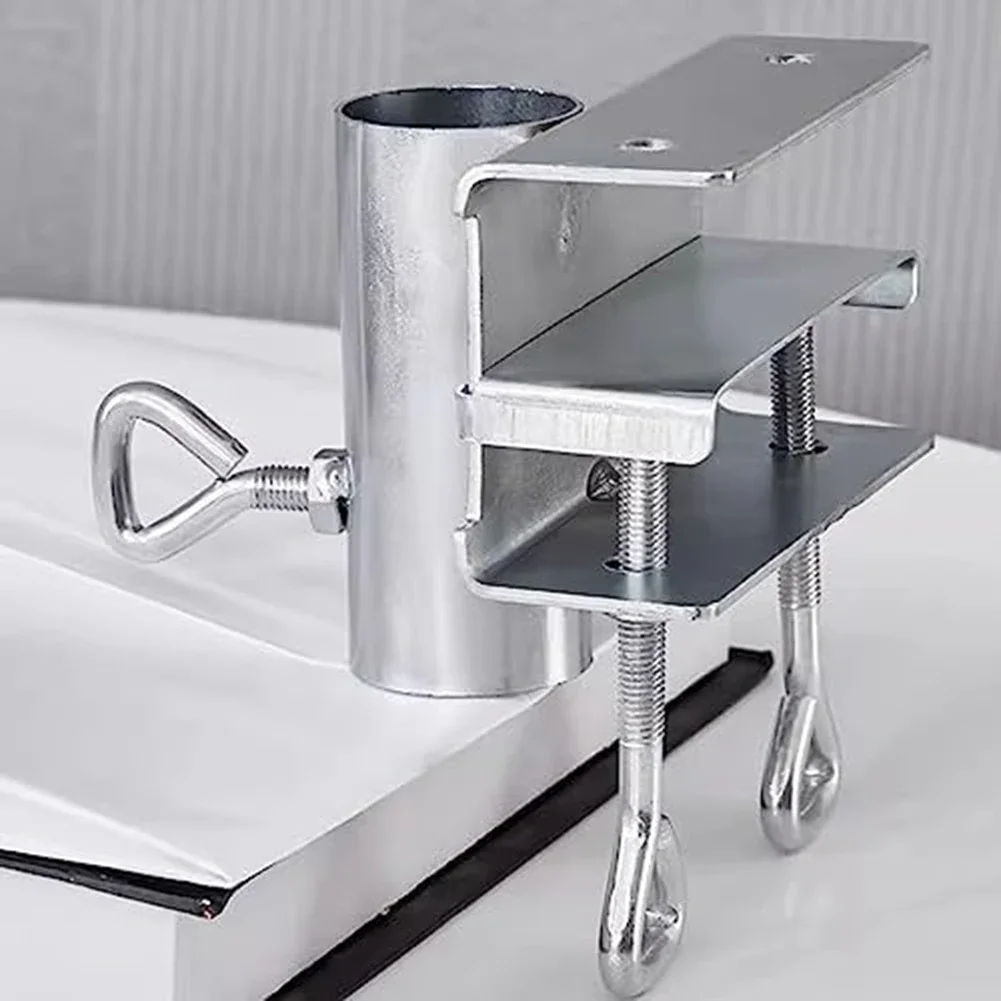 1pc Innenhof Sonnenschirm halter Hoch leistungs schirm klemme Metalls chirmst änder für Außen geländer Schirmst änder