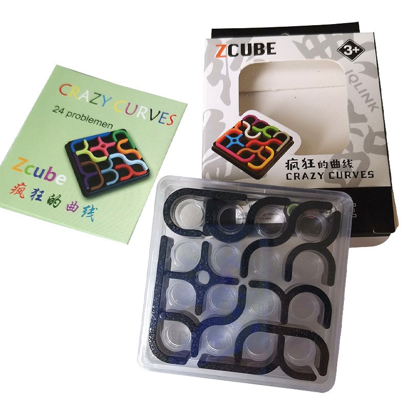 Creatieve 3D Smart Puzzel Crazy Curve Sudoku Puzzel Spel Geometrische Lijn Matrix Educatief Speelgoed Kinderen Leren Speelgoed