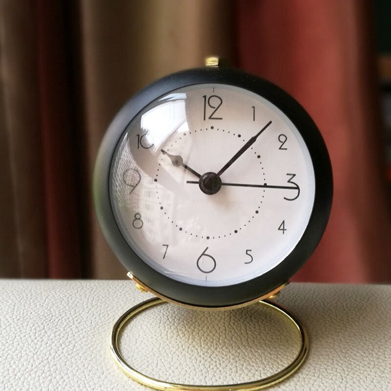 Silent Alarm Clock Timer Metal Metal Alarm Clock Classic Alarm Clock Desktop Alarm