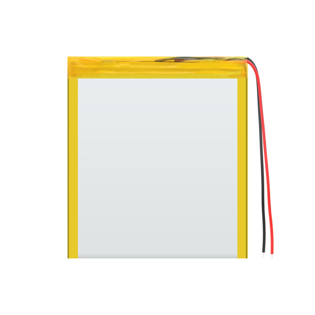 Batteria Li-ion Polimero - 3.7V 4000mAh - Batteria Sostitutiva Ricaricabile per Altoparlanti, DVR, GPS, MP3