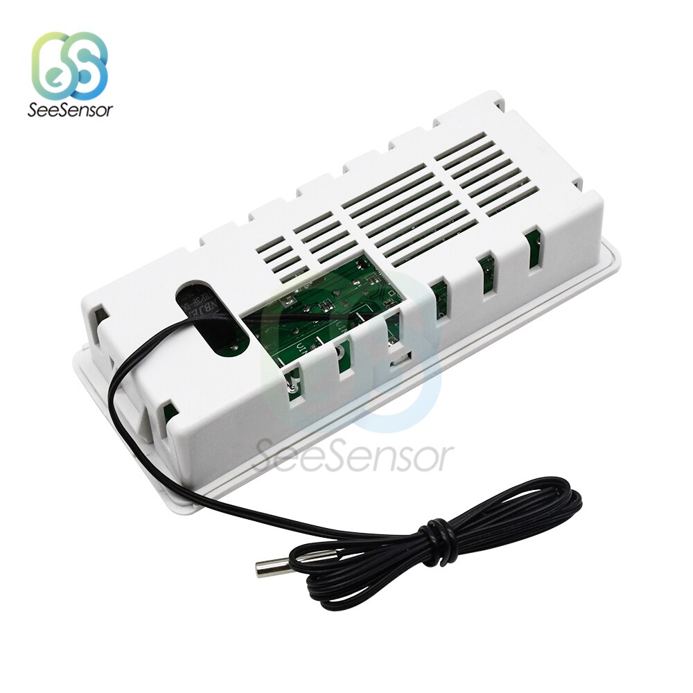 AC 110-220V Intelligent Electric Heating Thermostat LED Digital Temperature Controller Timer Switch Heating Timing Mode