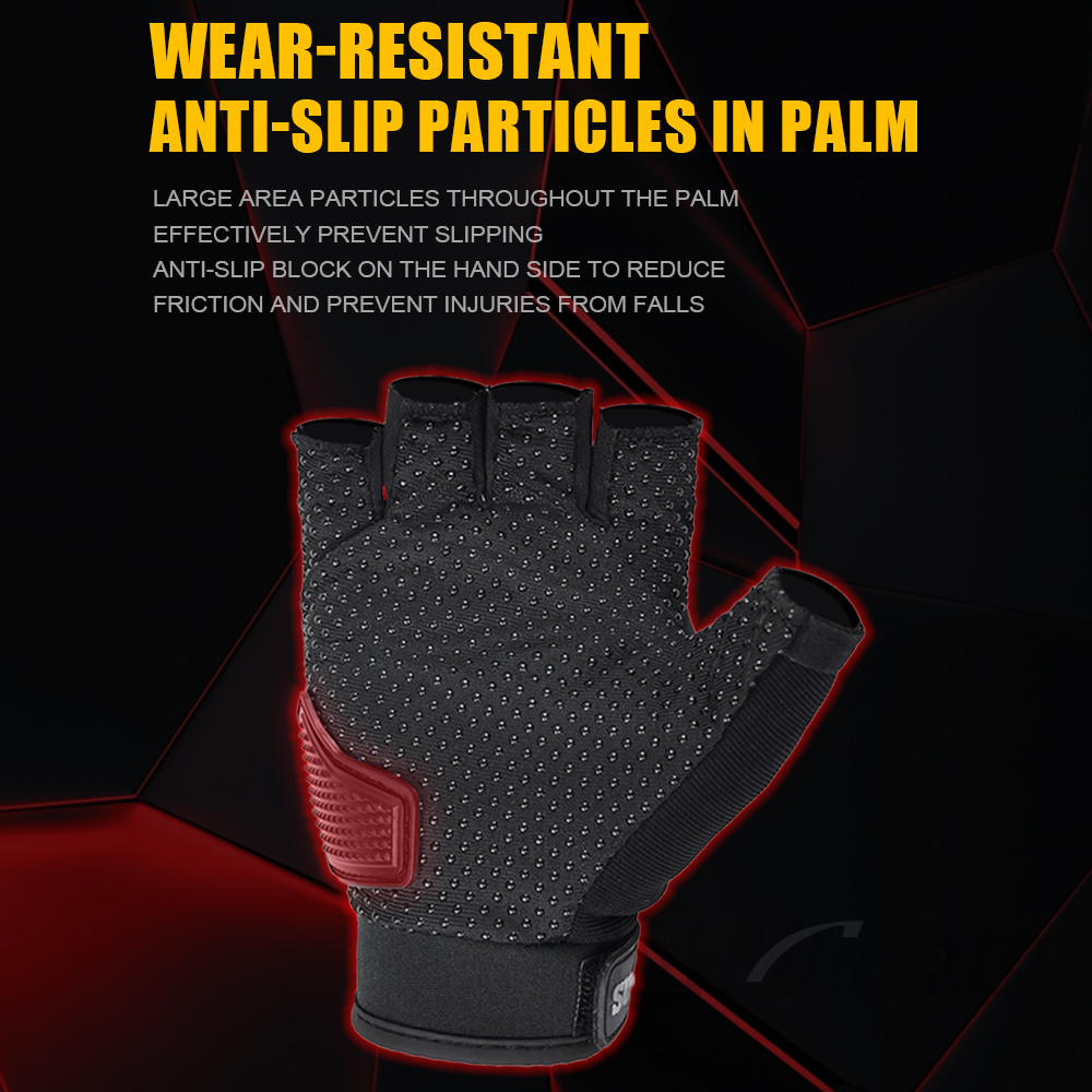 Motorrad Halbfinger Handschuhe Sommer Atmungsaktive Radfahren Handschuhe Männer Frauen Motorrad Halbe Finger Handschuhe Schutz Getriebe Anti-slip