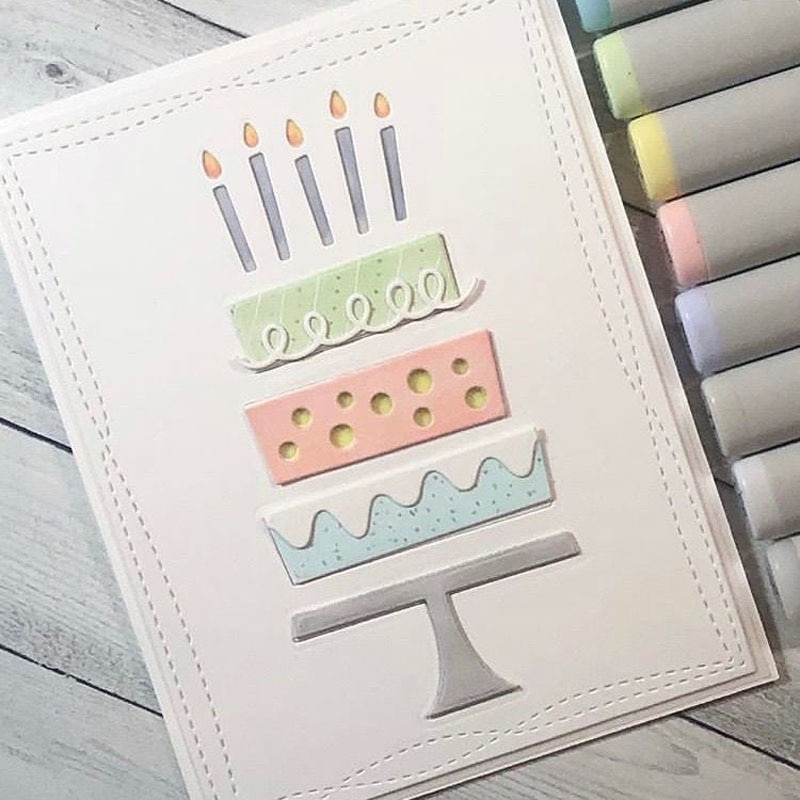 Cute Animals Metal Cutting Dies DIY Scrapbooking Die Cuts For Card Making